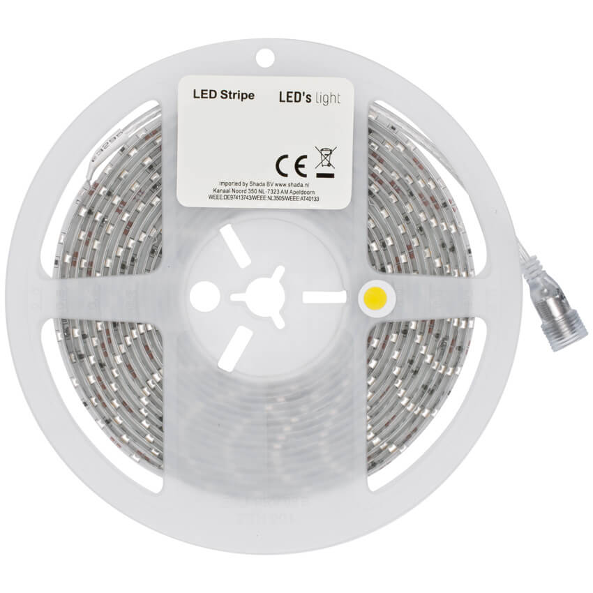 LED-Flexstreifen mit 3528-SMD-LEDs, L 5 m, 300 weie LEDs, 360 lm/m, 3,4W/m Bild 2