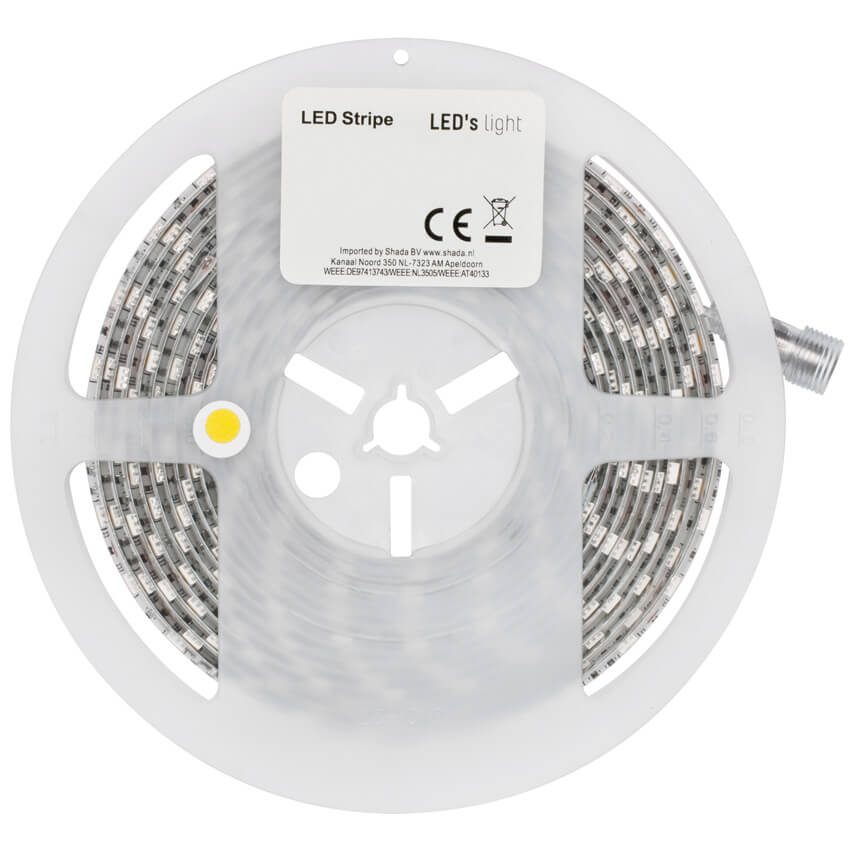 LED-Flexstreifen mit 5050-SMD-LEDs, L 5 m, 300 weie LEDs, ~1060 lm/m, 7,6W/m Bild 2