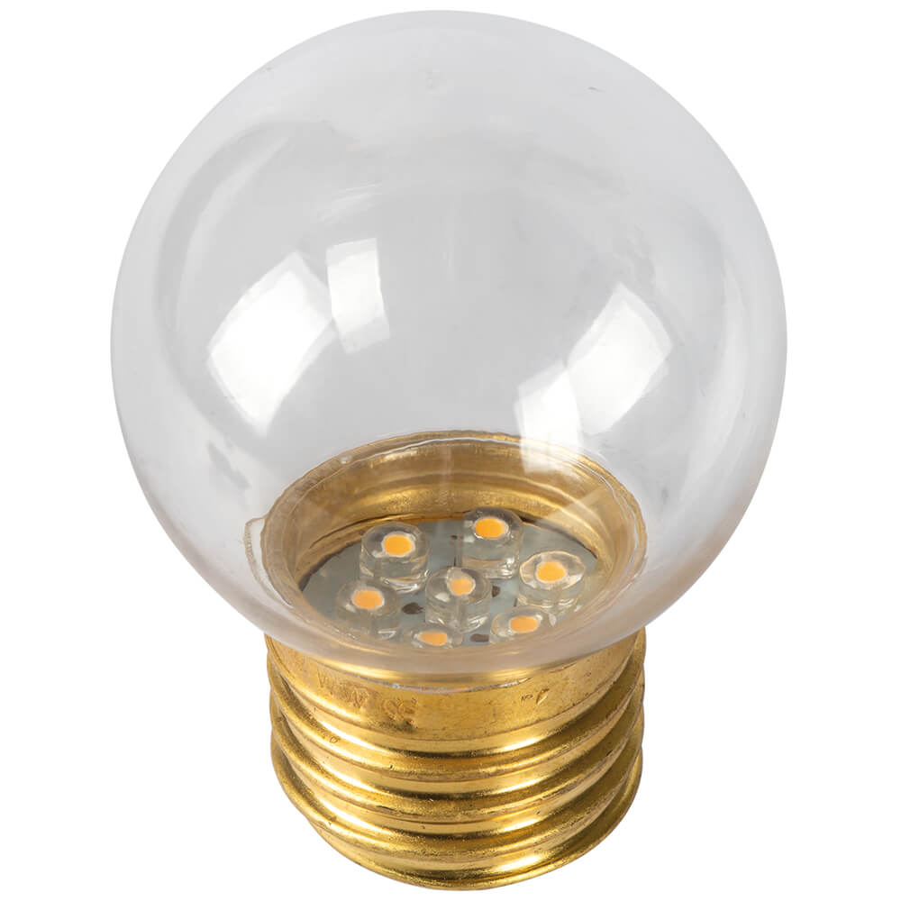 LED-Lampe, Tropfen-Form, klar, E27/0,7W, 40 lm, 2400K Bild 2