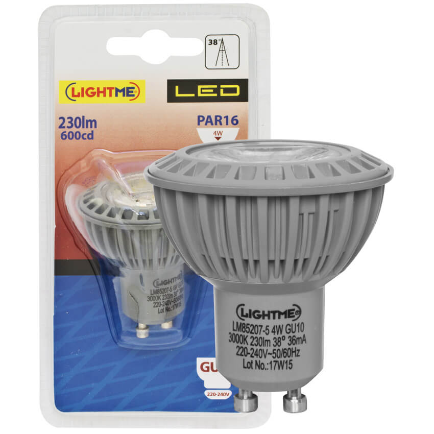 LED-Reflektorlampe, PAR16, GU10/230V/4W (35W)