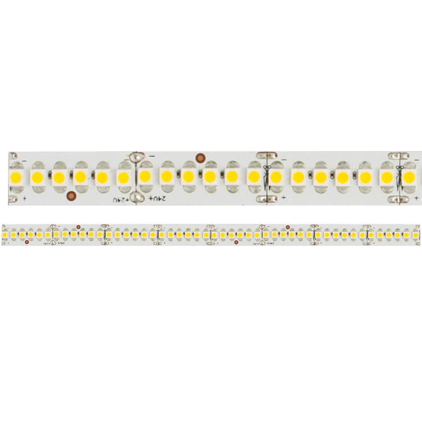 LED-Flexstreifen, 2835-SMD-LEDs/24V/96W, 2800K, L 5 m, 1.200 LEDs, ~19,2W/m, ~1.300 lm/m