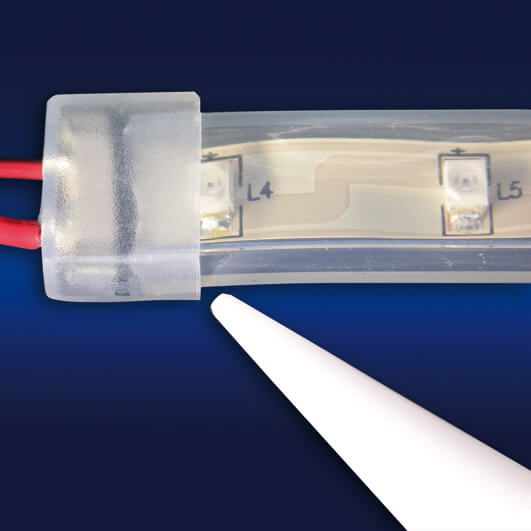 Silikon-Dichtungsschlauch f�r Einspeisezuleitung auf IP68 Bild 2