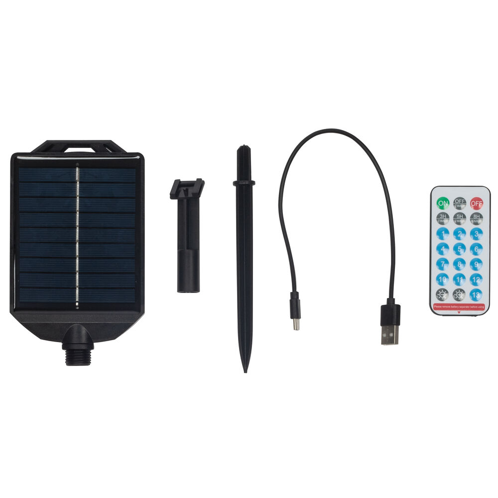 Akku-Solar-Minilichterkette, warmweie LEDs Bild 4