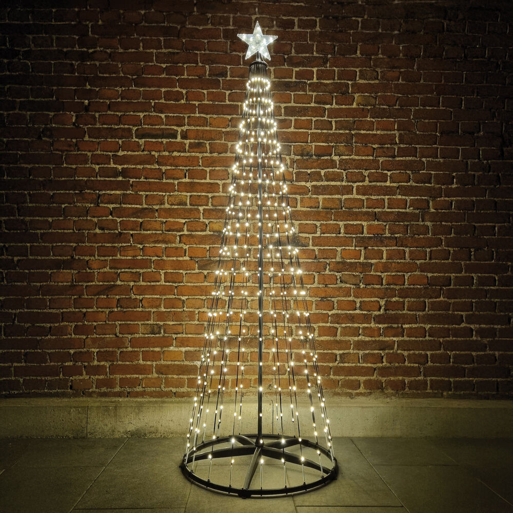 Weihnachtsbaum, mit Sternspitze, 370 warmweie LEDs