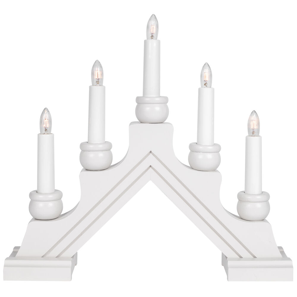 Weihnachtsleuchter, KARIN, 5 x E10/55V/3W