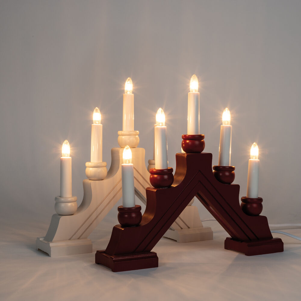 Weihnachtsleuchter, KARIN, 5 x E10/55V/3W Bild 3