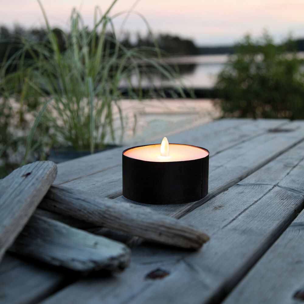 Outdoorkerze, TORCH CANDLE, 18 warmweie LEDs Bild 3