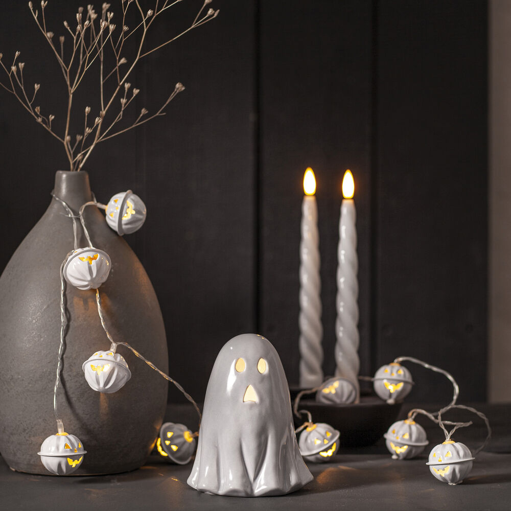 LED-Minilichterkette, HALLOWEEN, 10 warmweie LEDs