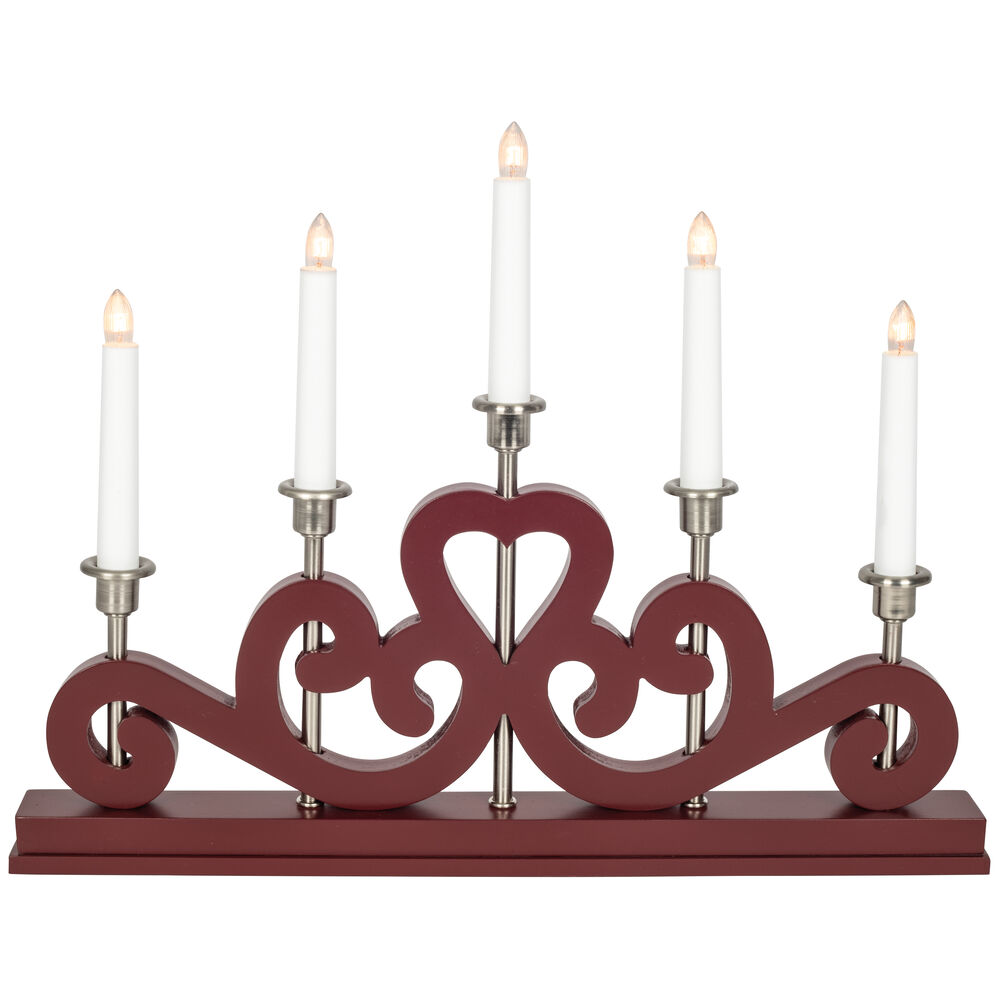 Weihnachtsleuchter, ENEBY, 5 x E10/55V/3W
