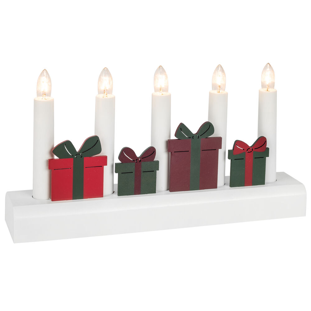 Weihnachtsleuchter, JULIA, 5 x E10/55V/3W Bild 2