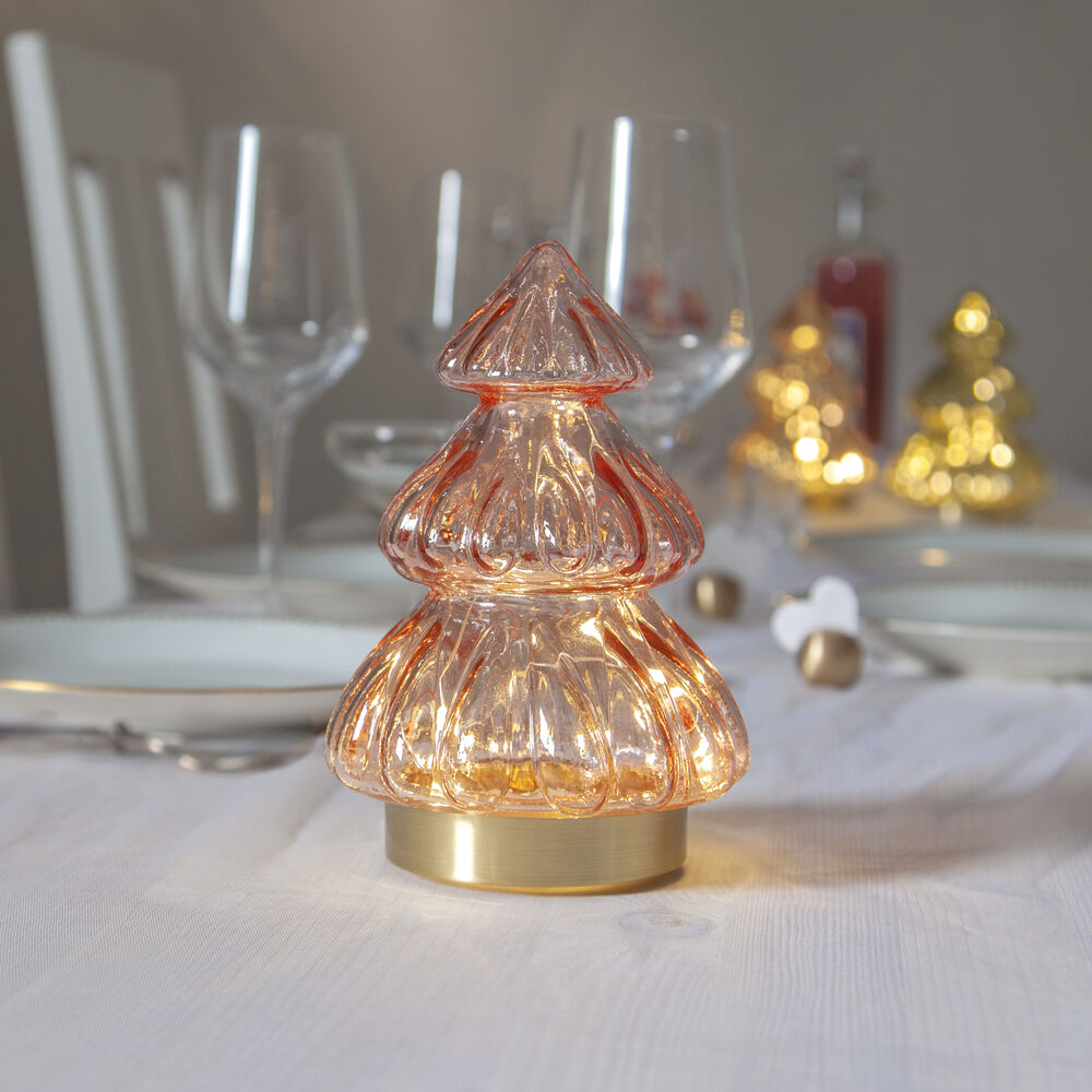 LED-Glastannenbaum, ABETE, 20 warmwei�e LEDs Bild 2
