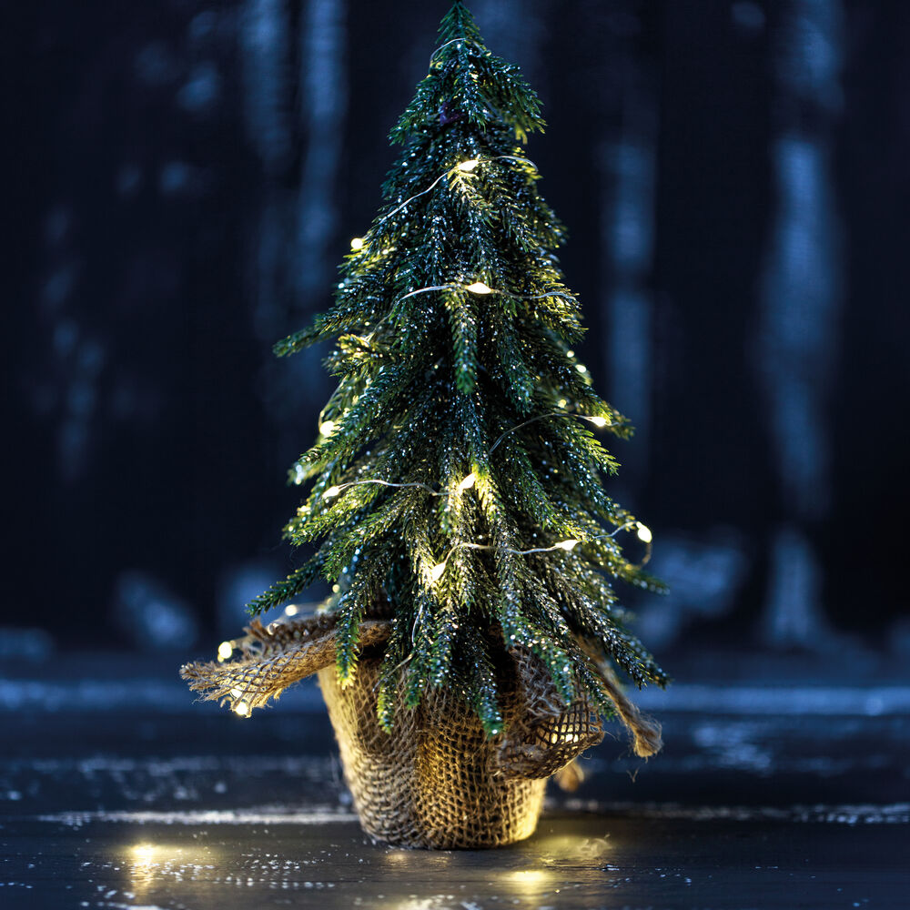 Weihnachtsb�umchen, warmwei�e LEDs Bild 2
