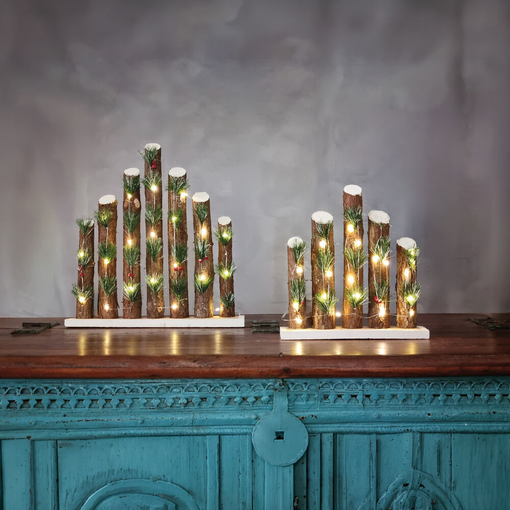 Weihnachtsleuchter, 20 warmwei�e LEDs Bild 3