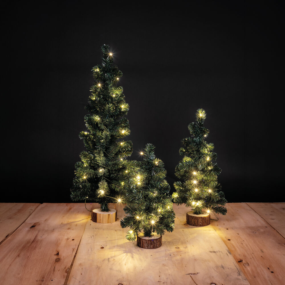 Weihnachtsb�umchen, 20 warmwei�e LEDs Bild 2