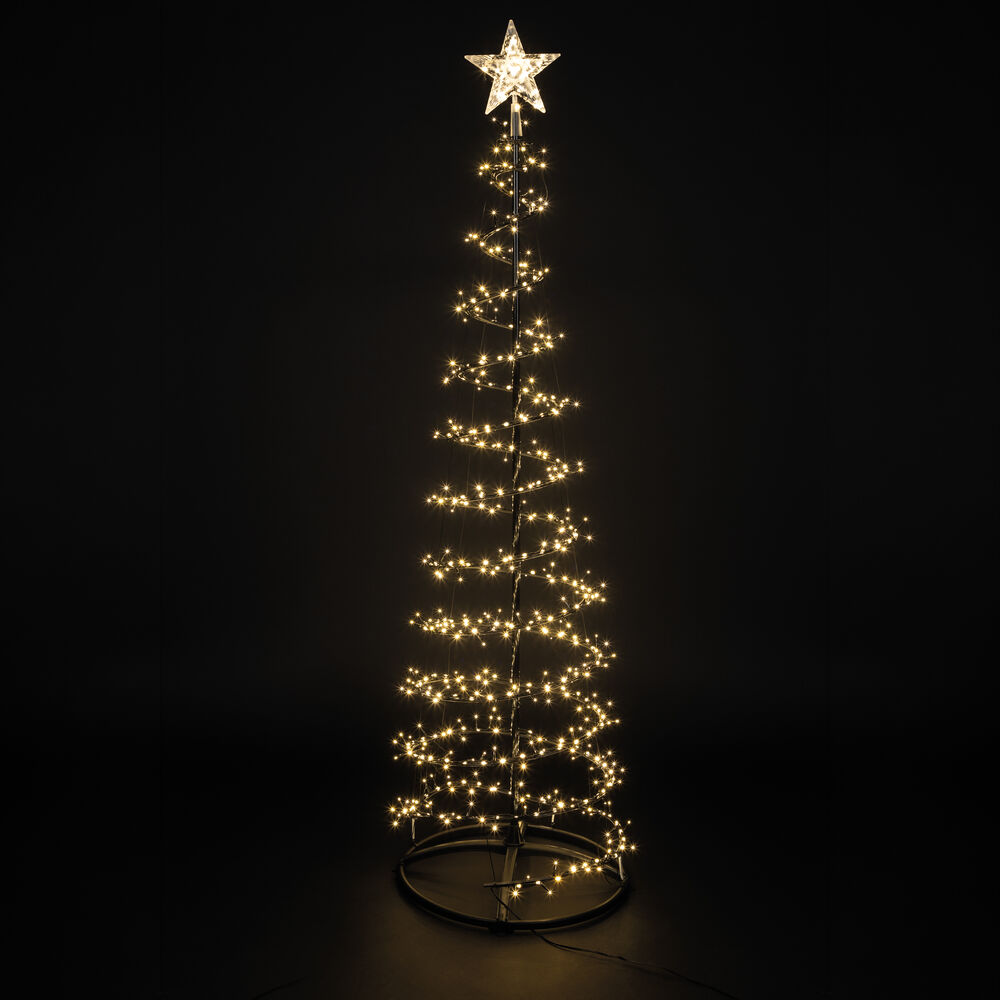 Weihnachtsbaum, warmwei�e LEDs