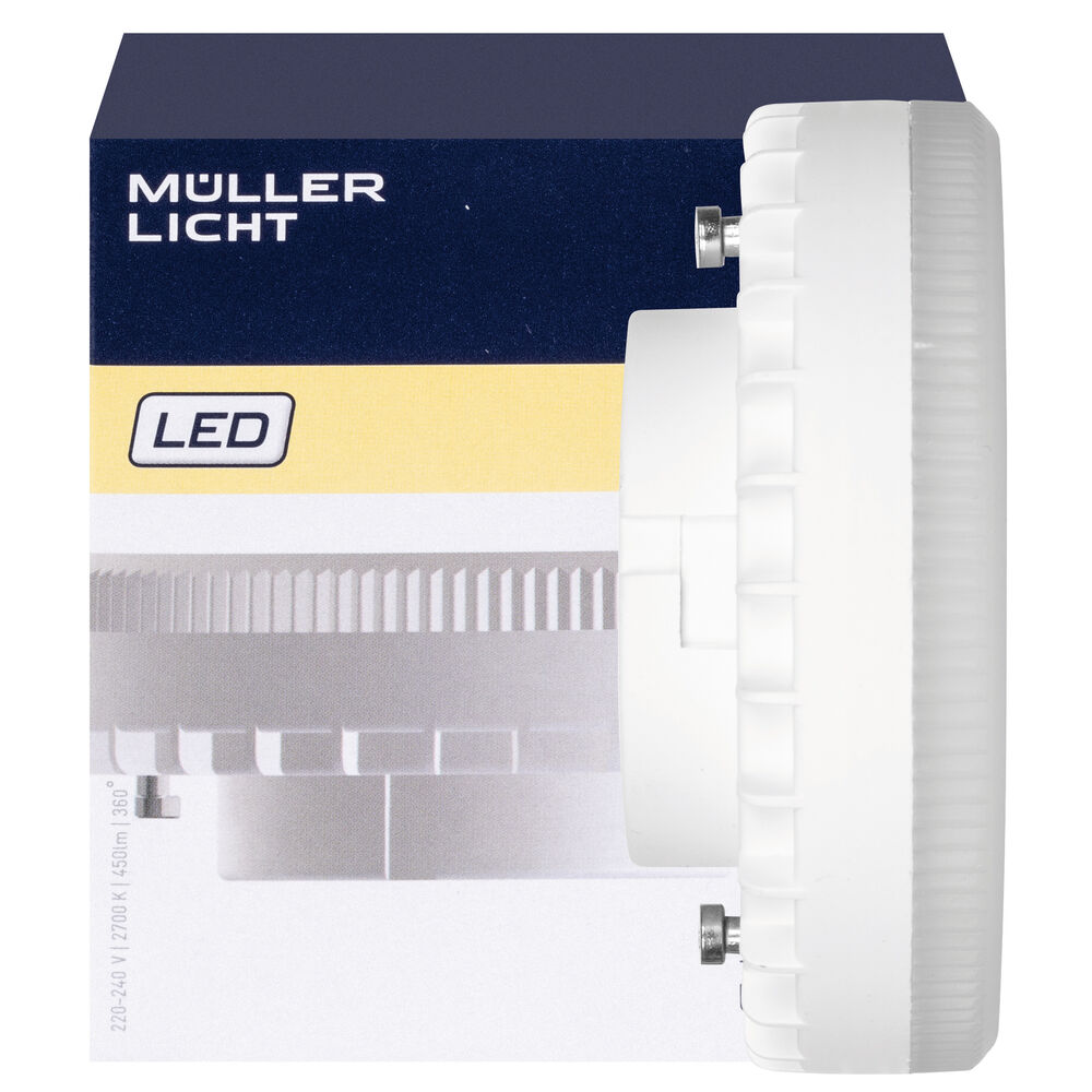 LED-Reflektorlampe, GX53/4,9W, 450 lm, 2700K