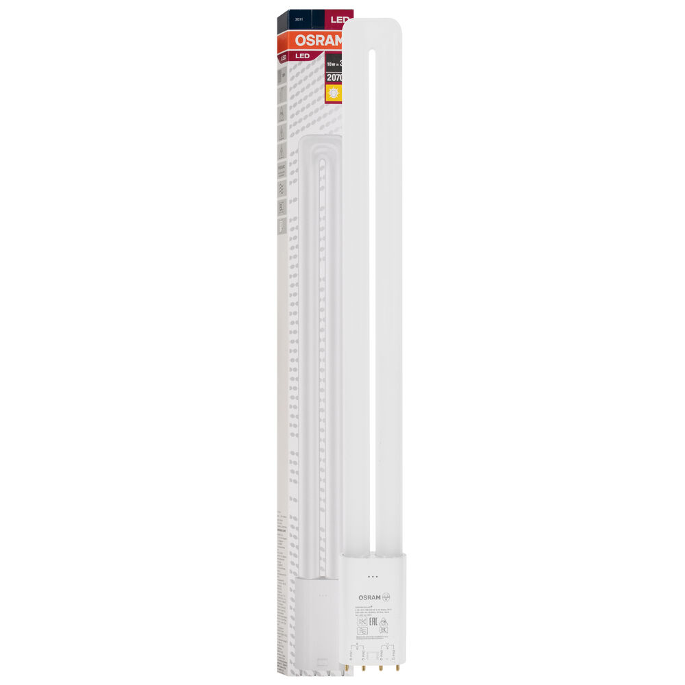 LED-Kompaktlampe, DULUX L HF + AC 2G11/240V/18W (36W), 2070 lm, 3000K, fr EVG/230V