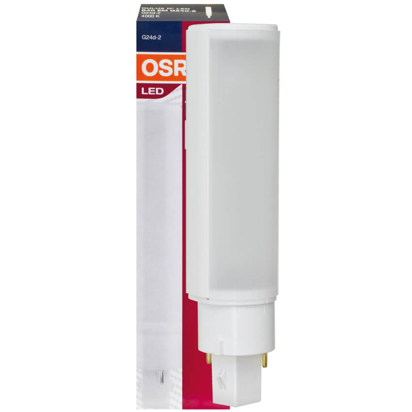 LED-Kompaktlampe,  DULUX D LED, 2-Pin, 4000K, fr KVG/VVG/230V