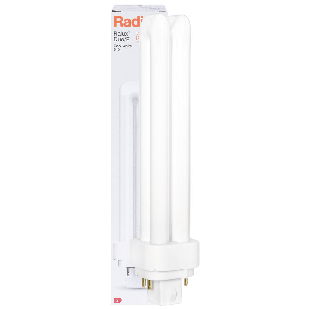 Kompakt-Energiesparlampe, RALUX-D/E, G24q-3/26,98W/840, 1.750 lm, fr EVG