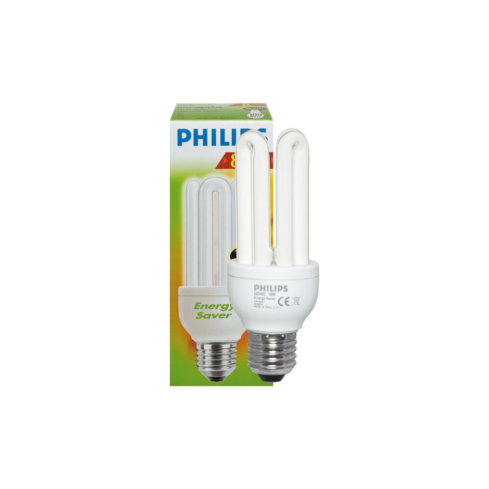 Energiesparlampe, E27, GENIE ESAVER