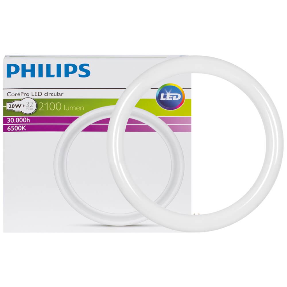 LED-Ringrhre, COREPRO LED CIRCULAR T9, T9-Ringform, opal, G10q/20W (32W), 2.100 lm, 6500K