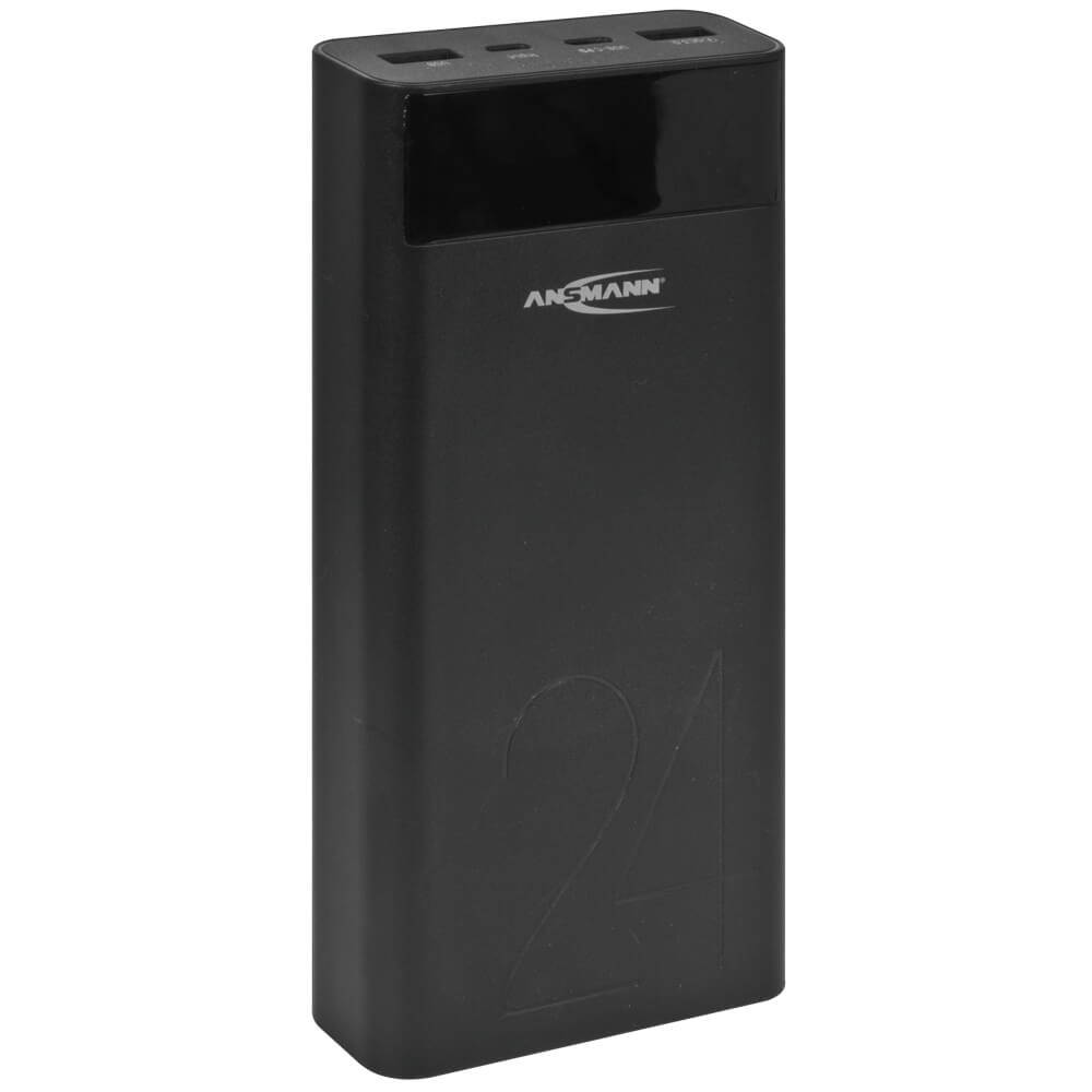 mobiles Ladegert, POWERBANK, 24.000 mAh, USB-A und USB-C