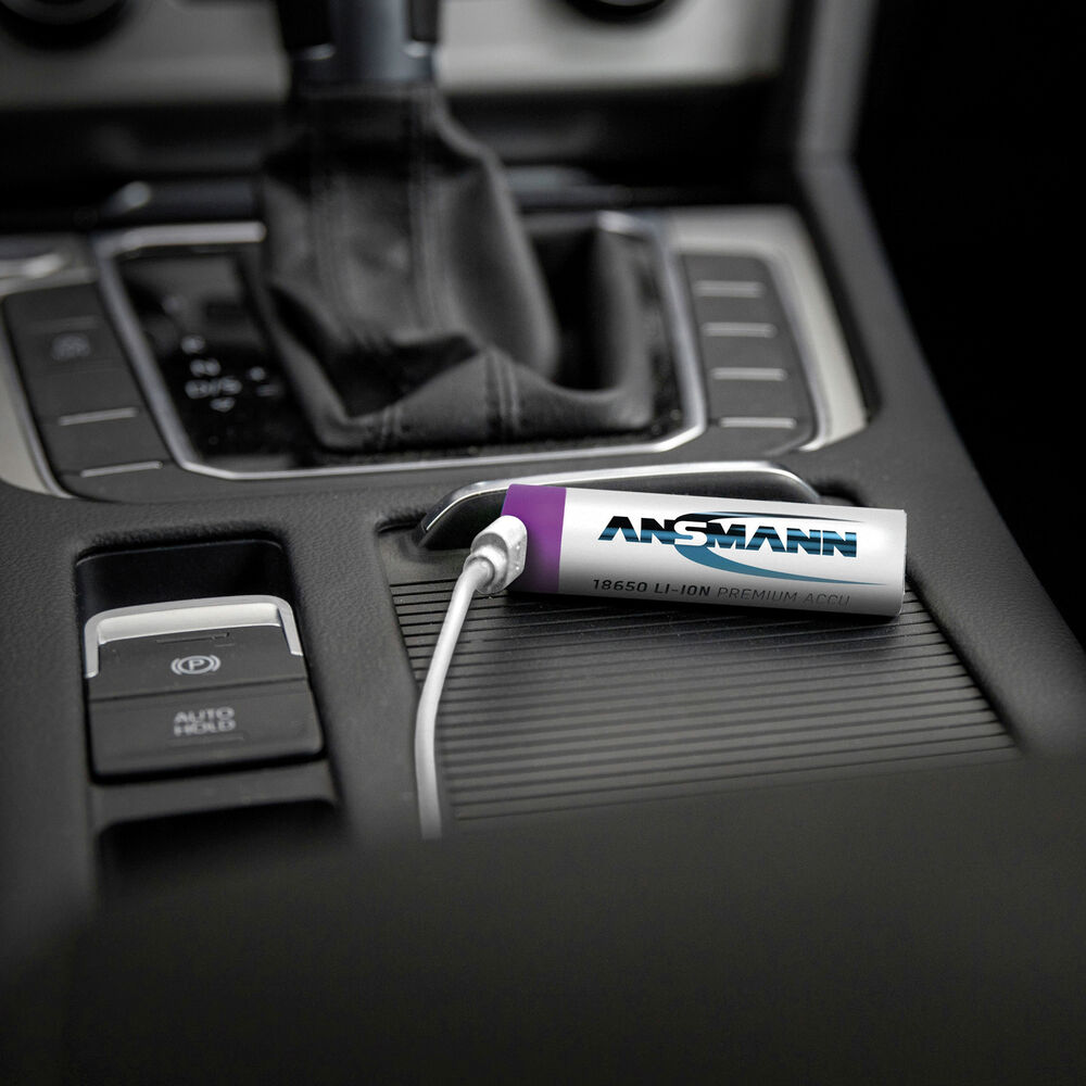 LI-ION-Akku, 18650 Rundzelle, 3,6V/2.600 mAh, Blisterware, mit integriertem USB-C Ladeport Bild 2
