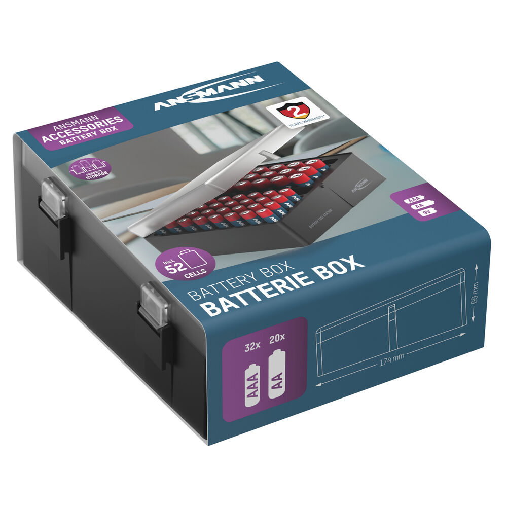 Batterien, Alkaline, in Aufbewahrungsbox Bild 7