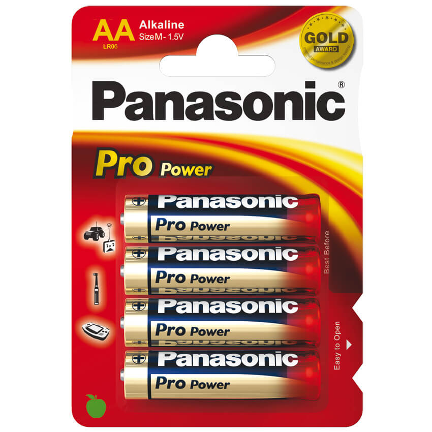 Batterie, Alkaline, PRO POWER, LR06, Mignon/AA 1,5V