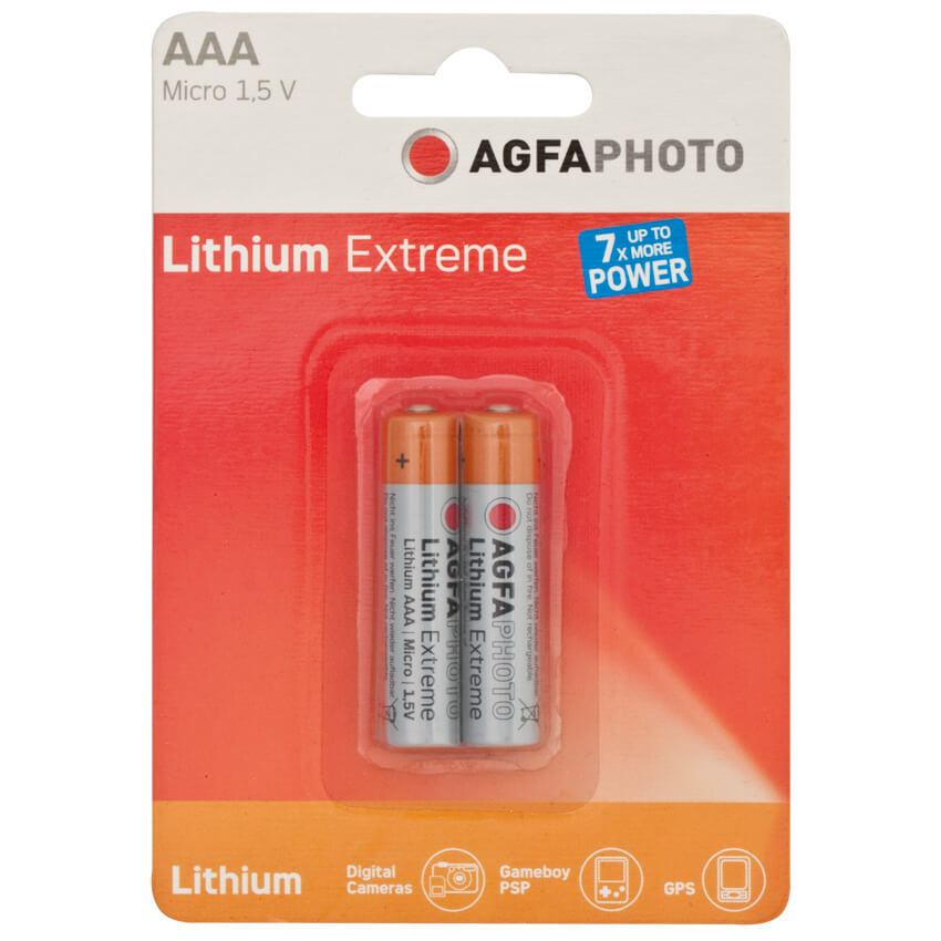Batterie, Lithium extreme, Micro, L92, AAA, 1,5V, 2900 mAh, Blisterware