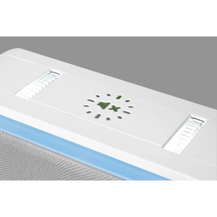 Funk-Gong mit Funk-Taster, SERIE 9, DC915SCV, mit Repeater-Funktion und LED-Stroposkopblitz, wei Bild 4