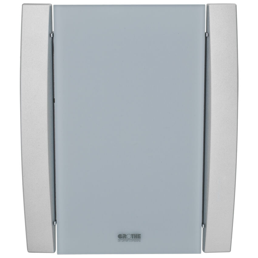 Gong, CROMA 100, 18 Melodien und Alarmton, fr Trafo 8/12V oder 4 Baby-Batterien, Glas/silber