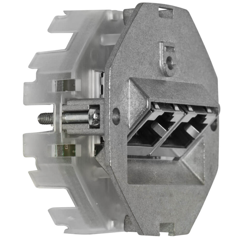 Anschlussdose bis 500 MHz, UP-UAE-CAT 6A, LSA-Ringanschlusstechnologie Bild 2