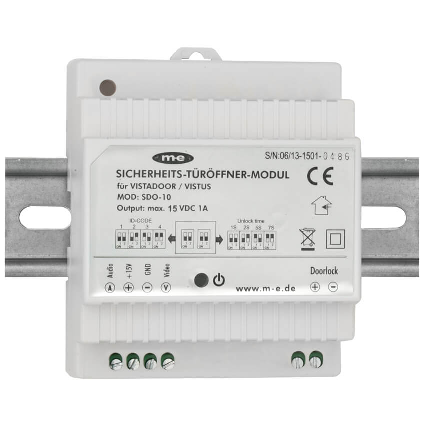 Elektrischer Türöffner Modulec-SH-E grün