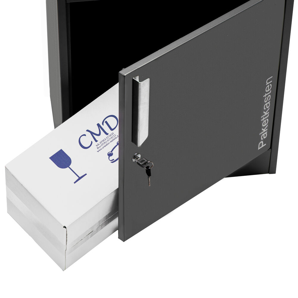 Paketbriefkasten, 2 Fcher, fr Briefe und Pakete Bild 4