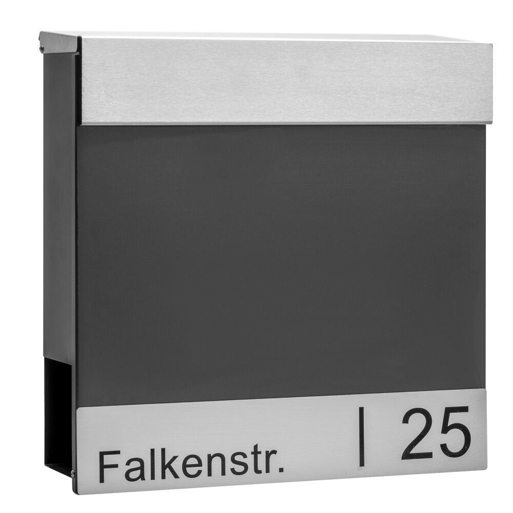 Briefkasten, mit Zeitungsfach Bild 4