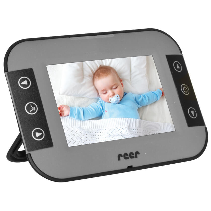 FUNK-Elterneinheit fr  Video-Babyphone, DISPLAY,  Farbdisplay L, 3,5 Zoll