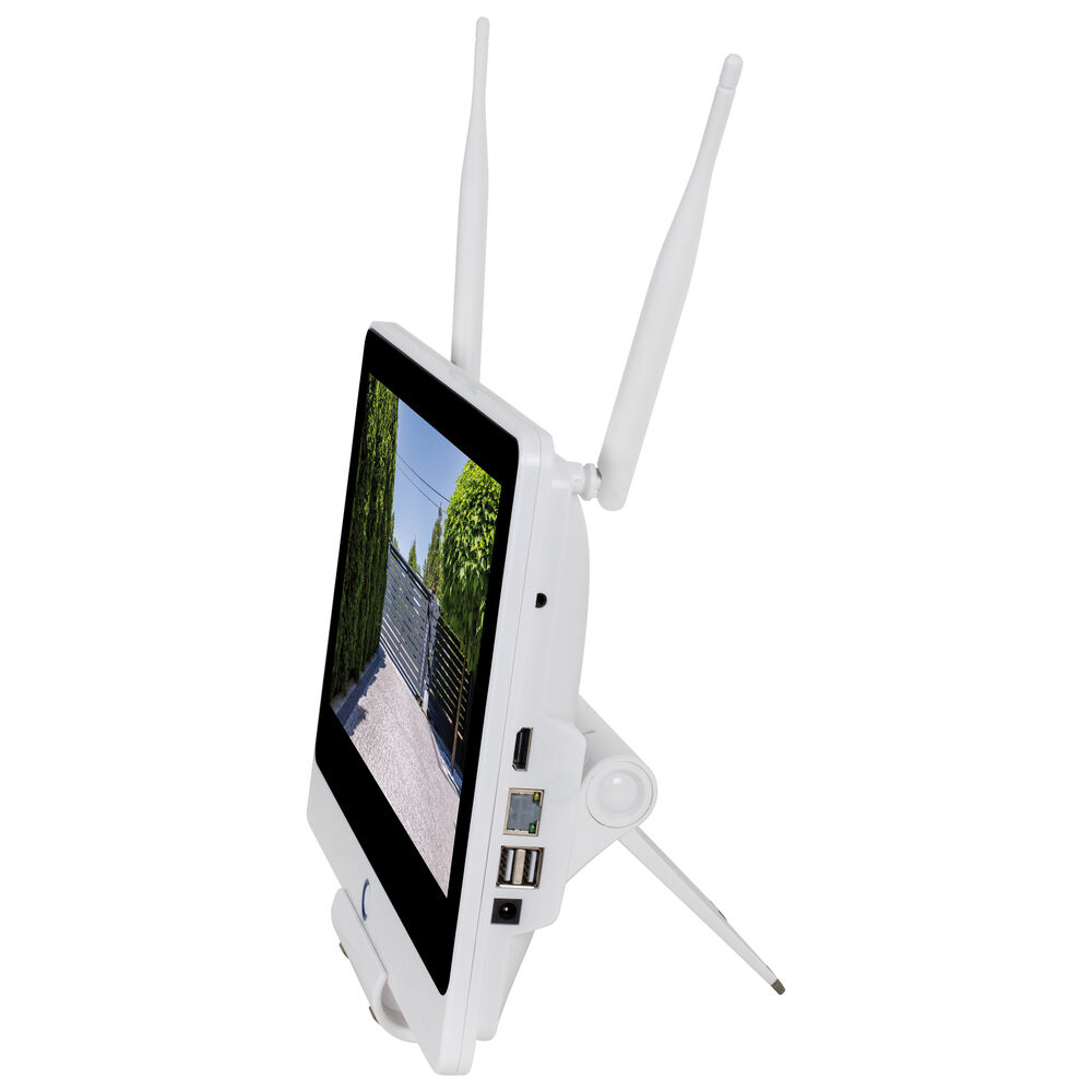 WLAN-berwachungskamera, WR100 Set MB, bestehend aus: 1 x Kamera WR100B, 1 x LAN-Netzwerk-Monitor Bild 2