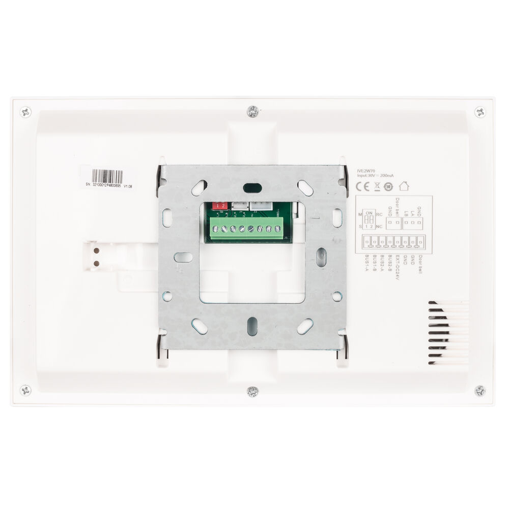 Video-Set, VILLA STANDARD, Aufputz, 2-Draht-BUS-Technik, mit RFID und Bluetooth Bild 2