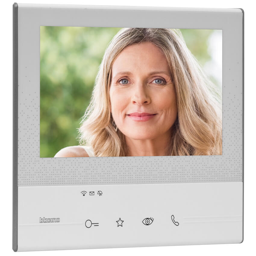 Video-Hausstation, CLASSE300X13E, mit WLAN-Schnittstelle fr 2 Router, wei