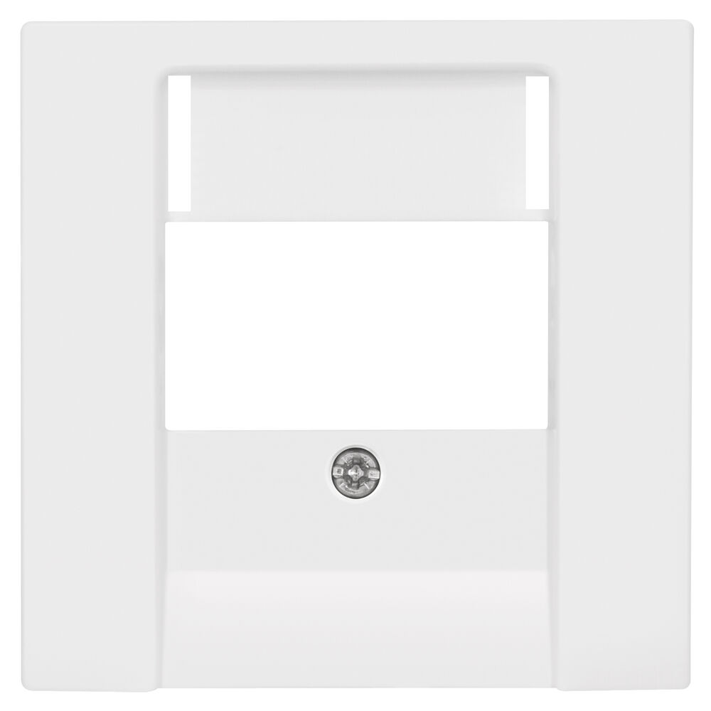 Zentralplatte, f�r 1-3-fach-TAE-Steckdose, KLEIN� K55, reinwei�