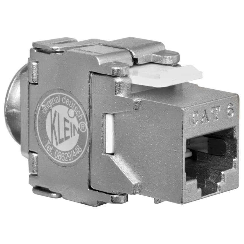 Universal-Einbaumodul, UM-CAT 6A, Datenbertragung bis 500 MHz, feste Kabelzufhrung