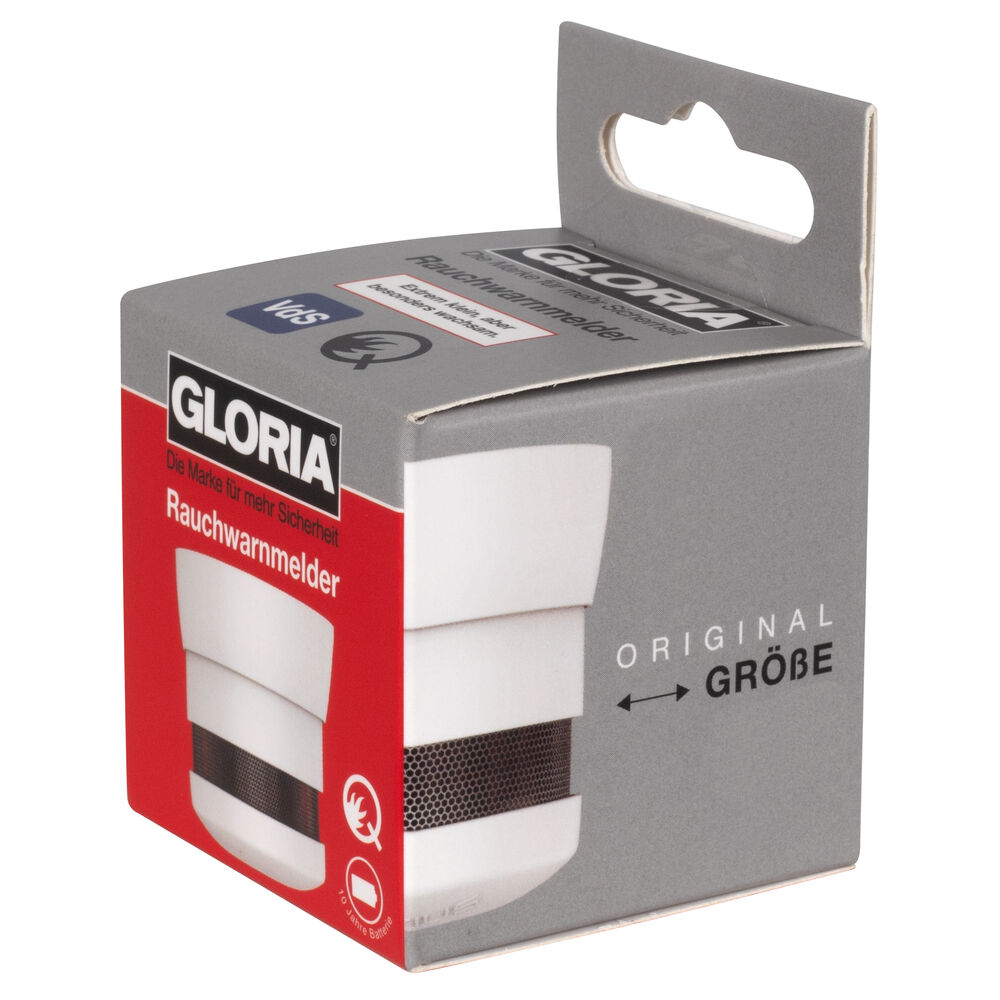  Mini-Rauchmelder, GLORIA, inkl. 10-Jahres-Lithium-Batterie,  40  Bild 3