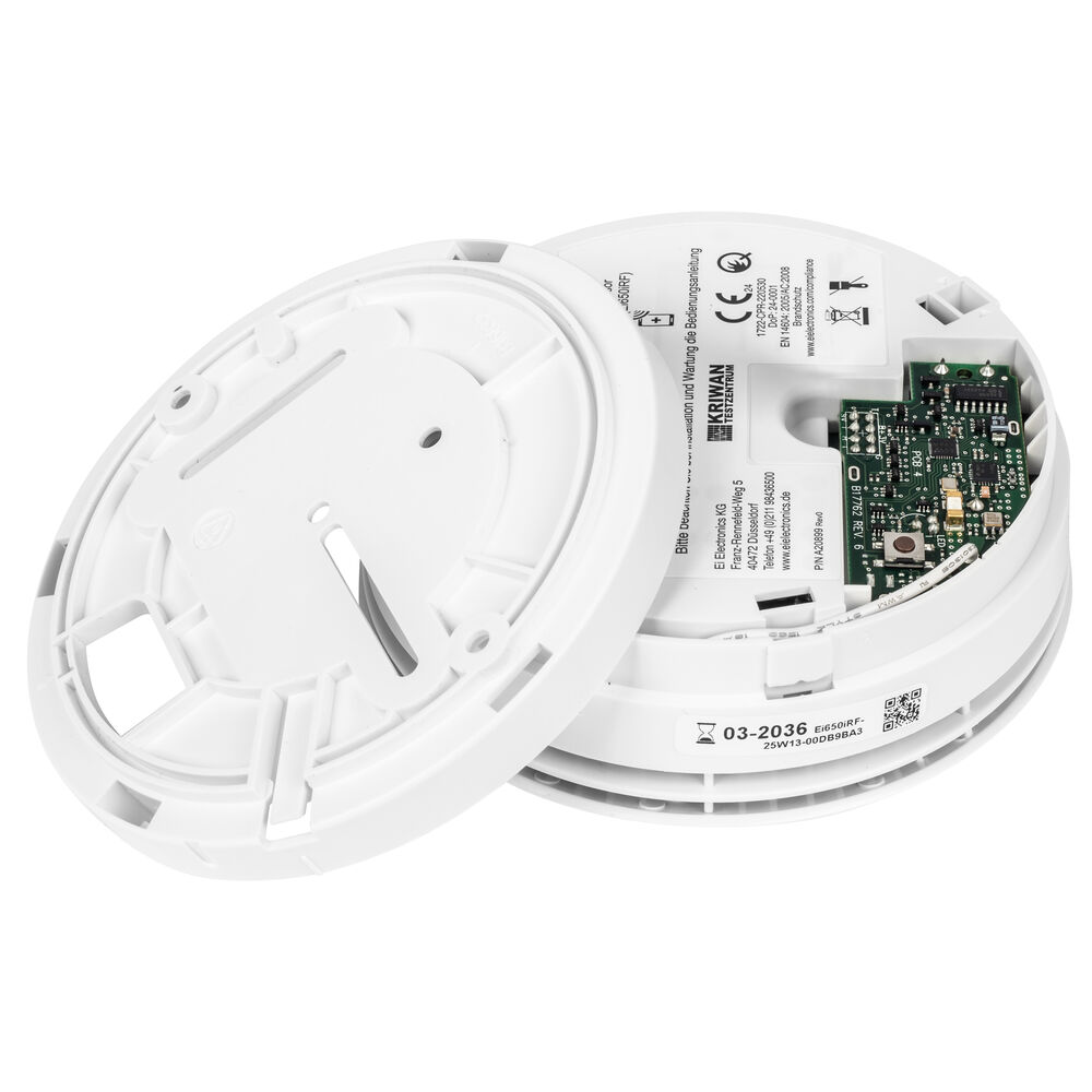 Funk-Rauchmelder, Ei650iRF, mit AudioLINK-Funktion, inkl. 10 Jahres-Lithium-Batterie, Q-Zertifizierung,  115 Bild 2