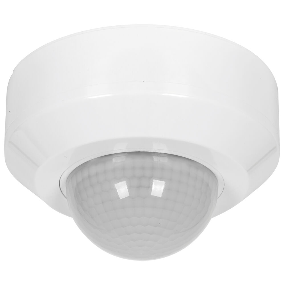 Bewegungsmelder, SWISS GARDE 360, fr den Decken-Aufbau, 2300W/1150VA/350W LED, Erfassungswinkel 360, Reichweite bis  30 m, mit Impuls-Funktion, wei