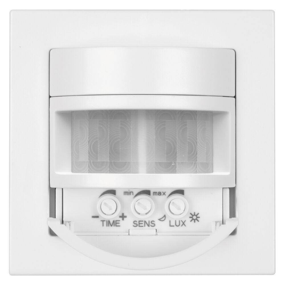 Kombi-Bewegungsmelder, 500W, LED 150W, Lfter 150W, 3-Draht, Reichweite bis 8 m, Zentralplatte 55 x 55 mm, reinwei Bild 7