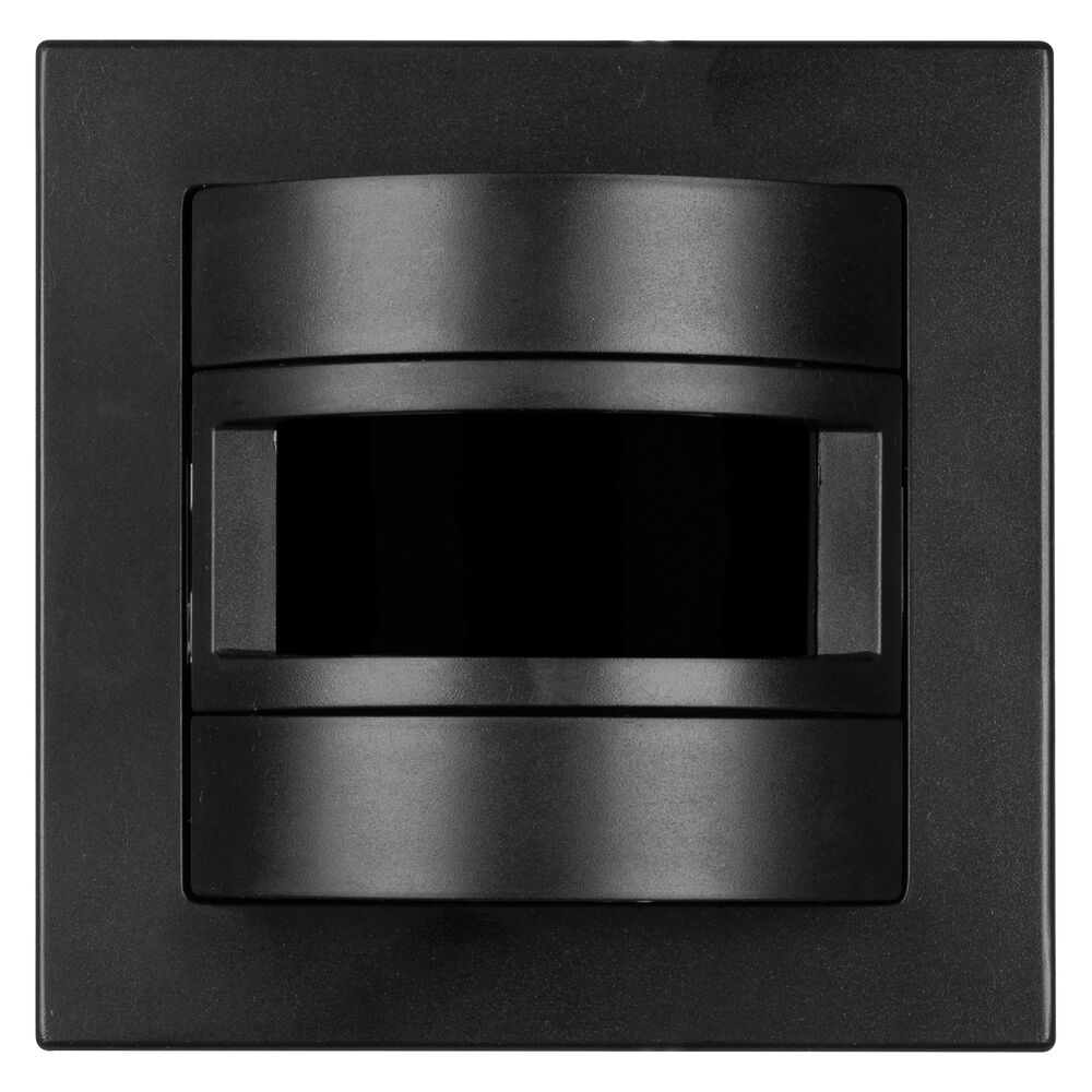 Kombi-Bewegungsmelder, 500W, LED 150W, Lfter 150W, 3-Draht, Reichweite bis 8 m, Zentralplatte 55 x 55 mm, schwarz matt Bild 5