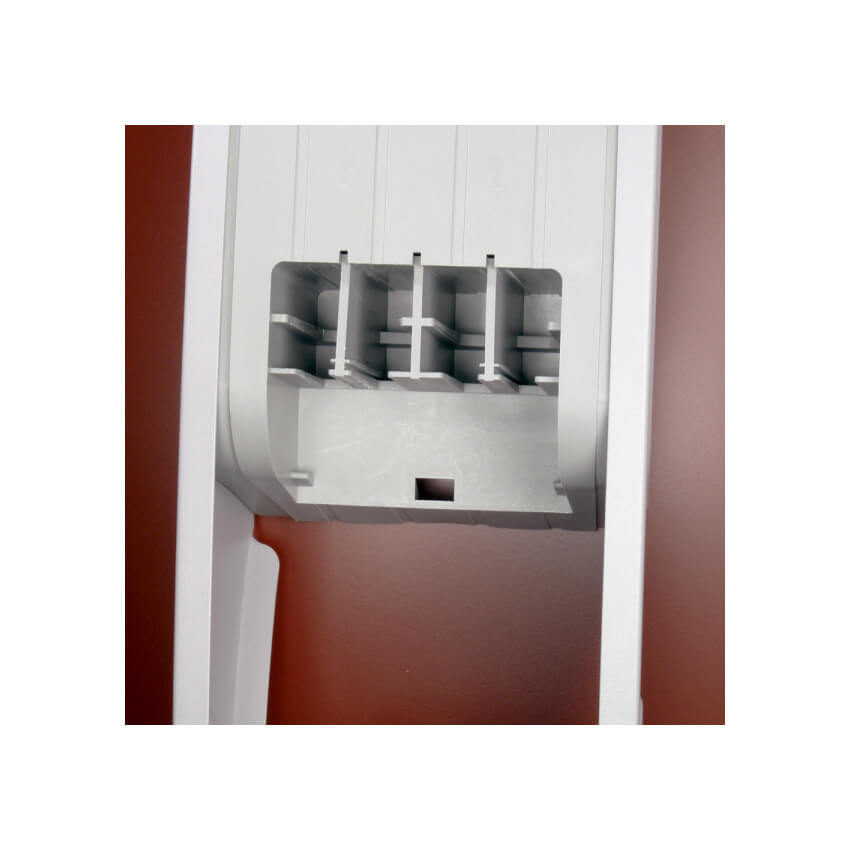 Offset-Spiegel, Stahl/Alu pulverbeschichtet, � 850 Bild 4