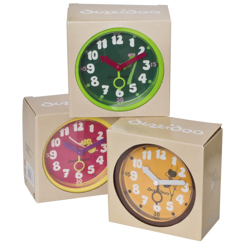 Kinder-Wecker, DUZZIDOO RAUPE, mit Quarzuhrwerk, � 90 Bild 2