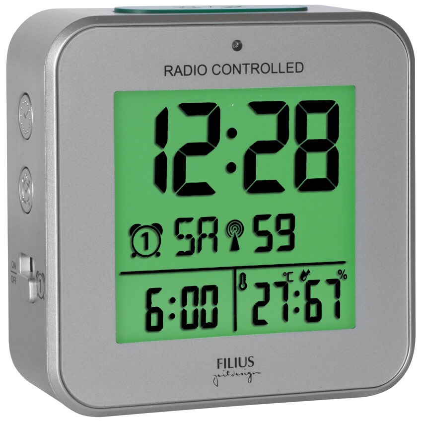 Wecker, mit Funkuhrwerk Bild 2